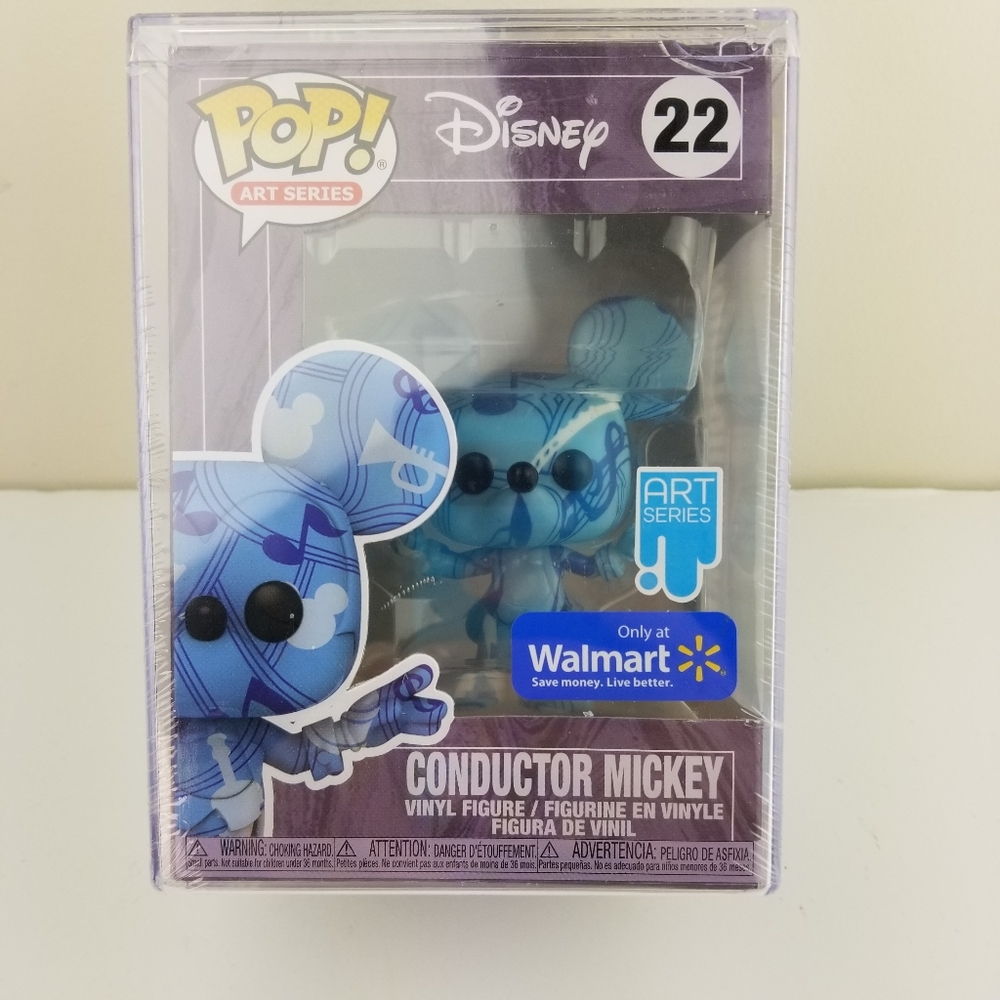 Sealed Funko Pop! Conductor Mickey Exclusive ART S
